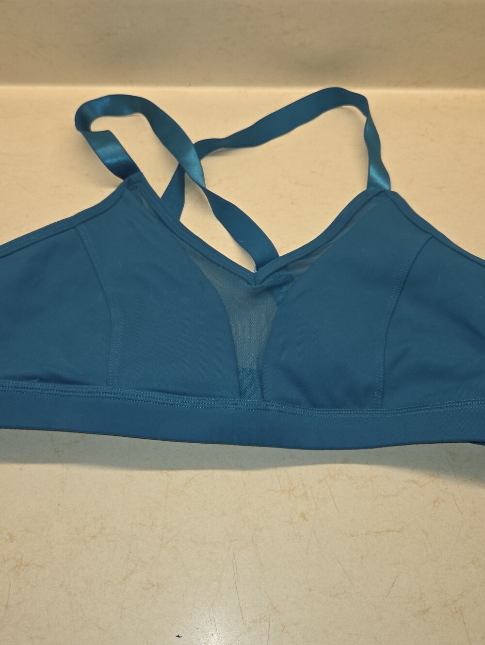 Born Primitive Luna Sports Bra Teal Large Athletic Yoga Top